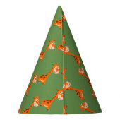 Gepersonaliseerde Giraffe Feesthoedjes (Achterkant)