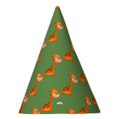 Gepersonaliseerde Giraffe Feesthoedjes (Rechts)