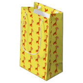 Gepersonaliseerde Giraffe Klein Cadeauzakje (Achterkant Gekanteld)