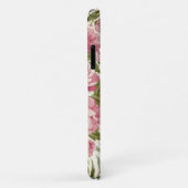 Gepersonaliseerde Giraffe met  roze bloemen Case-Mate iPhone Case (Achterkant/rechts)