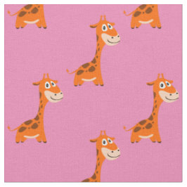 Gepersonaliseerde Giraffe Stof