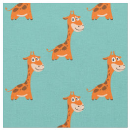 Gepersonaliseerde Giraffe Stof