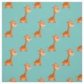 Gepersonaliseerde Giraffe Stof (Swatch)