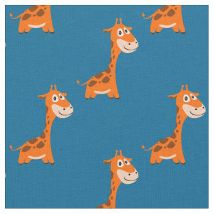 Gepersonaliseerde Giraffe Stof