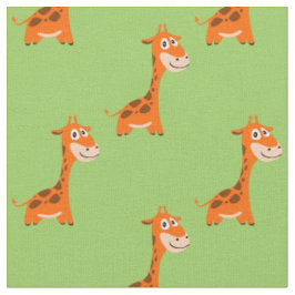 Gepersonaliseerde Giraffe Stof