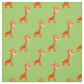 Gepersonaliseerde Giraffe Stof (Swatch)