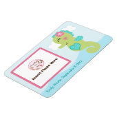 Gepersonaliseerde Girl Seahorse Photo Magnet Keepo Magneet (Linkerzijde)