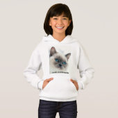 Gepersonaliseerde Girl's Foto en Naam Custom Kind' (Voorkant volledig)