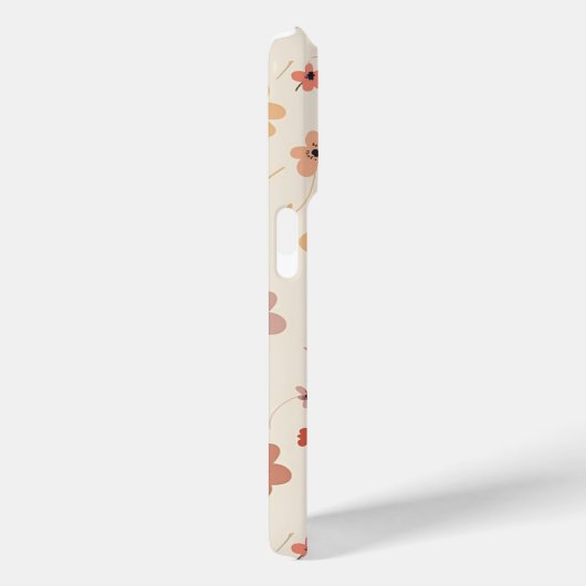 Gepersonaliseerde Girly kleurrijke bloemen patroon Case-Mate iPhone Case (Achterkant / Rechts)