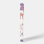 Gepersonaliseerde Girly kleurrijke bloemen patroon Case-Mate iPhone Case (Achterkant / Rechts)