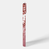 Gepersonaliseerde Girly Roos Gold Glitter Case-Mate iPhone Case (Achterkant / Rechts)