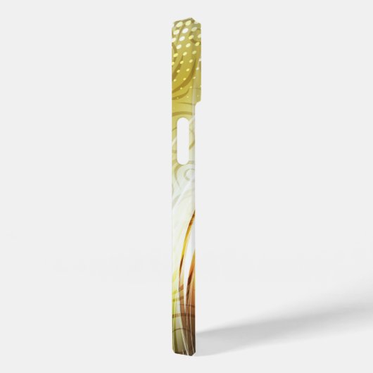 Gepersonaliseerde Glam Hoesje-Mate met Gold Metal  Case-Mate iPhone Case (Achterkant / Rechts)