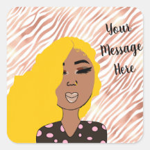 Gepersonaliseerde Glam Meisjes Roos Gold Wavy Line