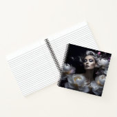 Gepersonaliseerde glamour notitieboek (Binnen)