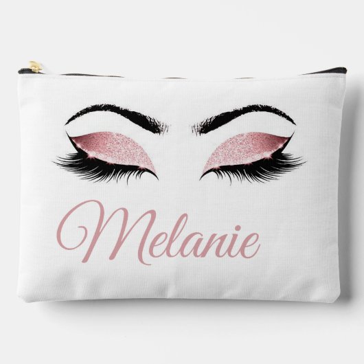 Gepersonaliseerde glamour ogen etui (Voorkant)