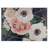 Gepersonaliseerde Glas Snijden Geometrische Tuin M Snijplank (Voorkant)