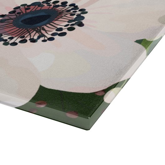 Gepersonaliseerde Glas Snijden Geometrische Tuinja Snijplank (Hoek)