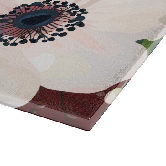 Gepersonaliseerde Glas Snijden Geometrische Tuinwi Snijplank (Hoek)