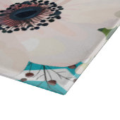 Gepersonaliseerde glasscherpe geometrische Roos Ch Snijplank (Hoek)