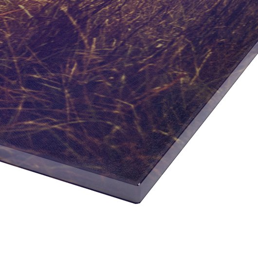 Gepersonaliseerde glazen snijden Sunrise Pathway W Snijplank (Hoek)