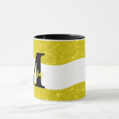 Gepersonaliseerde glinster mok (Midden)