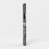 Gepersonaliseerde glitterij zilveren snaarkralen Case-Mate iPhone case (Achterkant/rechts)