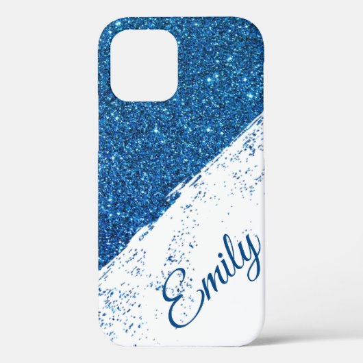 Gepersonaliseerde glitterspray Case-Mate iPhone case (Achterkant)