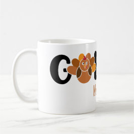 Gepersonaliseerde Gobble Koffiemok