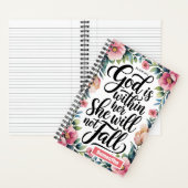 Gepersonaliseerde God bevindt zich in haar Christe Notitieboek (Binnen)