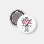 Gepersonaliseerde God is Goed Altijd Magneet (Voorkant / Achterkant)