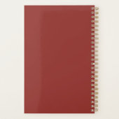 Gepersonaliseerde God is liefde Christelijk Planner (Achterkant)