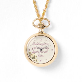 Gepersonaliseerde Godfather Ketting Watch