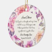 Gepersonaliseerde Godmother doop Dank u Ornament (Links)