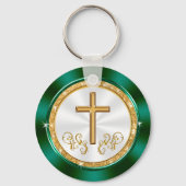 Gepersonaliseerde, godsdienstige partijvoordelen v sleutelhanger (Achterkant)