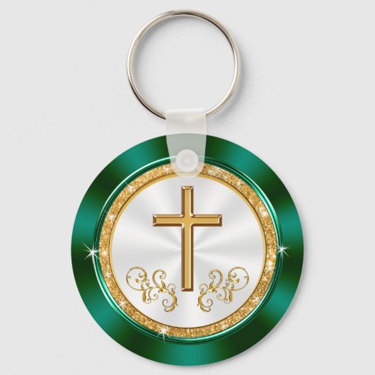 Gepersonaliseerde, godsdienstige partijvoordelen v sleutelhanger (Achterkant)