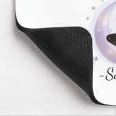 Gepersonaliseerde Goede Heks Halloween Mousepad Muismat (Hoek)