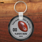 Gepersonaliseerde, goedkope voetbalcadeaus, kleure sleutelhanger (Voorkant)