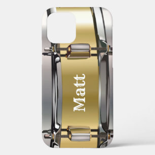 Gepersonaliseerde Gold Snare Drum Case-Mate iPhone Case
