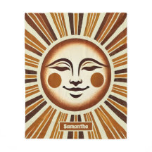 Gepersonaliseerde Golden  Boho Sun Gift