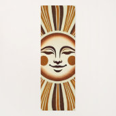 Gepersonaliseerde Golden  Boho Sun Gift Yogamat (Achterkant)