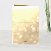 Gepersonaliseerde Golden Jubileum Groet Kaart (Achterkant)