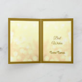 Gepersonaliseerde Golden Jubileum Groet Kaart (Binnen)