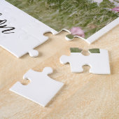 Gepersonaliseerde Golden Retriever Hondenfoto Legpuzzel (Zijkant)