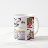 Gepersonaliseerde Golden Retriever Mom Mok - Aange (Voorkant rechts)
