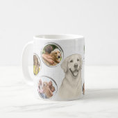 Gepersonaliseerde Golden Retriever Mom Mok - Custo (Voorkant links)