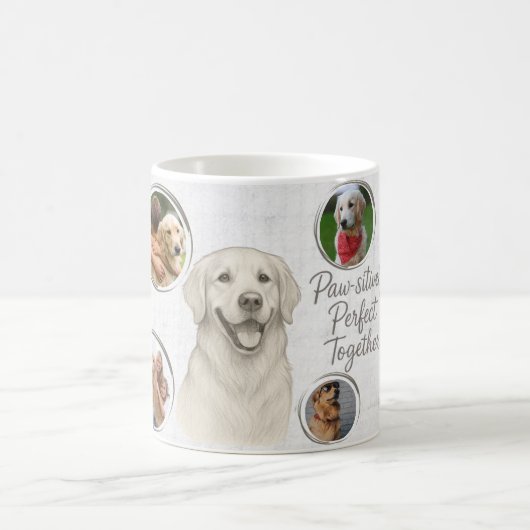 Gepersonaliseerde Golden Retriever Mom Mok - Custo (Center)