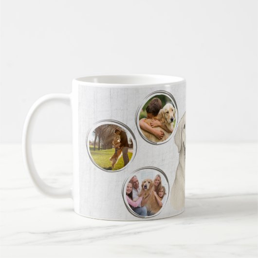 Gepersonaliseerde Golden Retriever Mom Mok - Custo (Links)