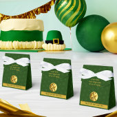 Gepersonaliseerde Golden Shamrock St. Patrick's Da Bedankdoosjes