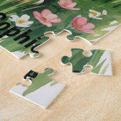 Gepersonaliseerde Goldendoodle Legpuzzel (Zijkant)