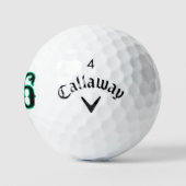 Gepersonaliseerde Golf - Aangepast nummer Lucky Na Golfballen (Logo)